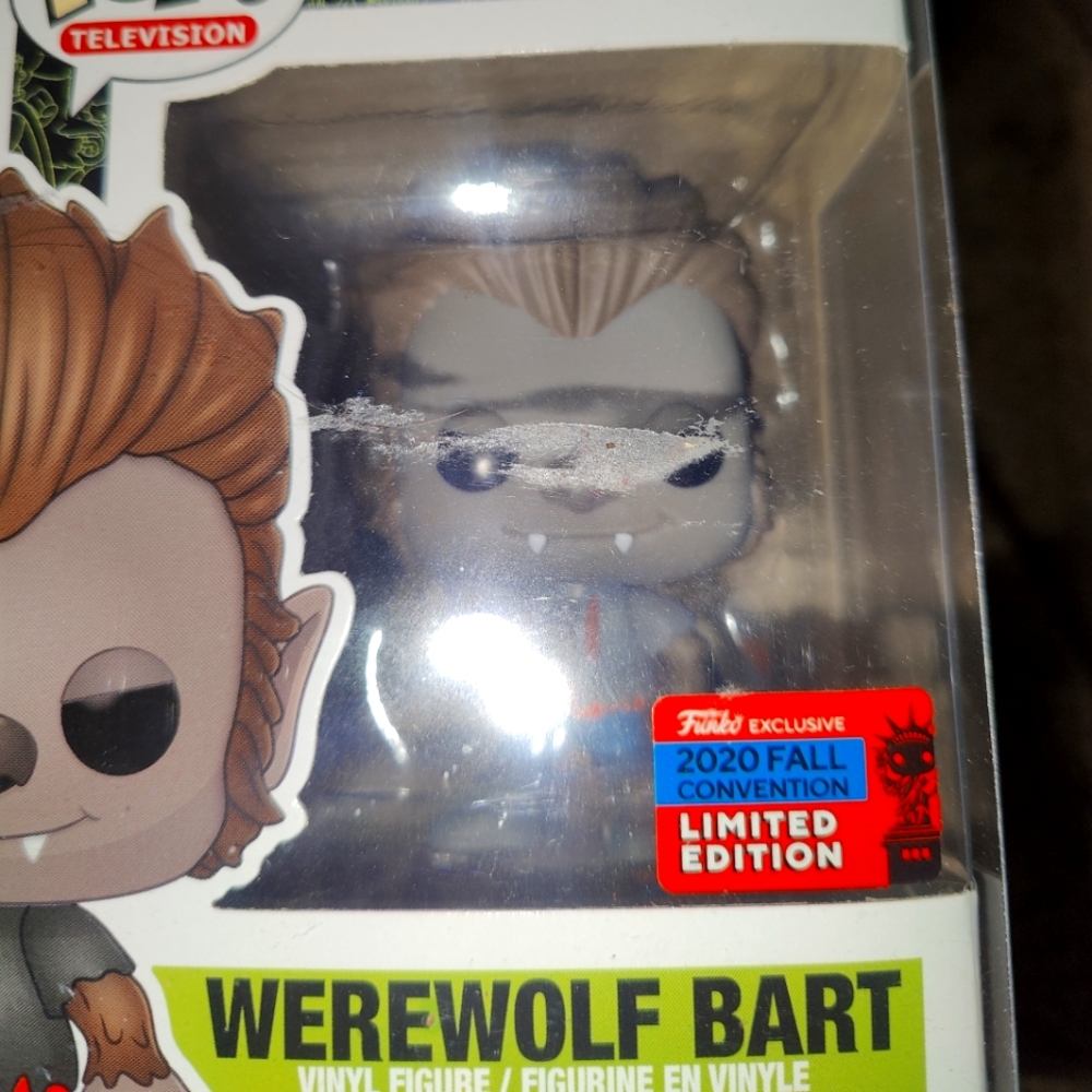 Bart werewolf Funko pop